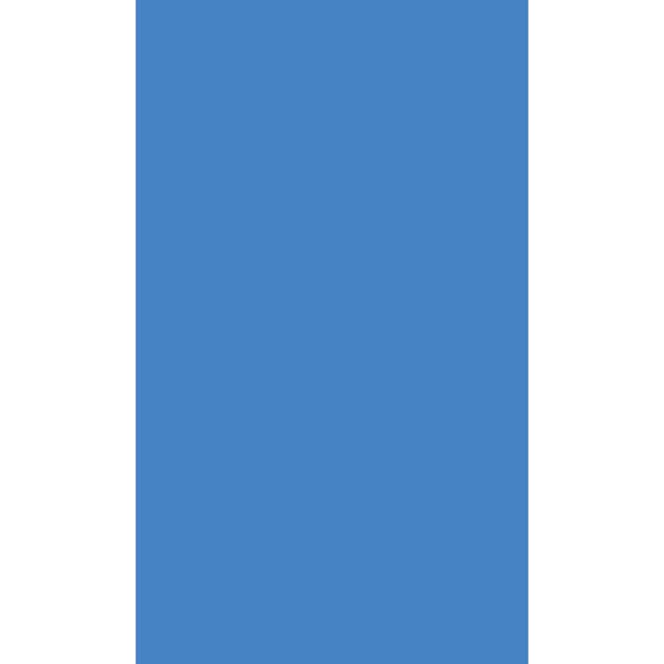 12' Round Solid Blue 48